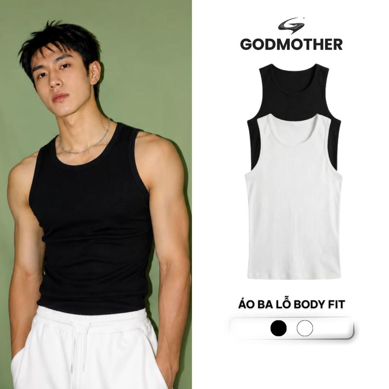 Áo Ba Lỗ Body Fit GODMOTHER Áo Ba Lỗ Thun Tăm Co Giãn 4 Chiều Form Ôm Thoải Mái Trẻ Trung TTS26007