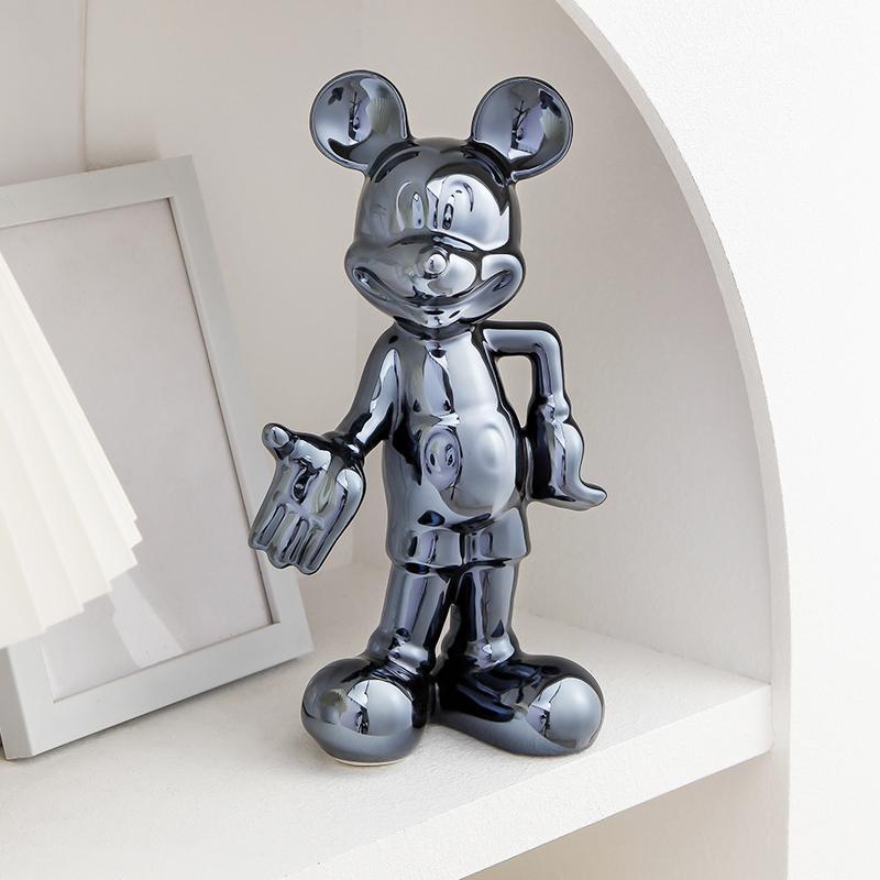  Trang sức gốm Mickey trang trí nhà cửa trang trí máy tính để bàn 