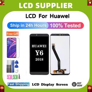 IPARTSEXPERT Original LCD For Huawei Y6 2018 LCD Huawei Y6 2018 Prime LCD Screen Display Replacement ATU-L31 L21 LX1 L42 Touch Screen For Huawei Y6 Prime 2018