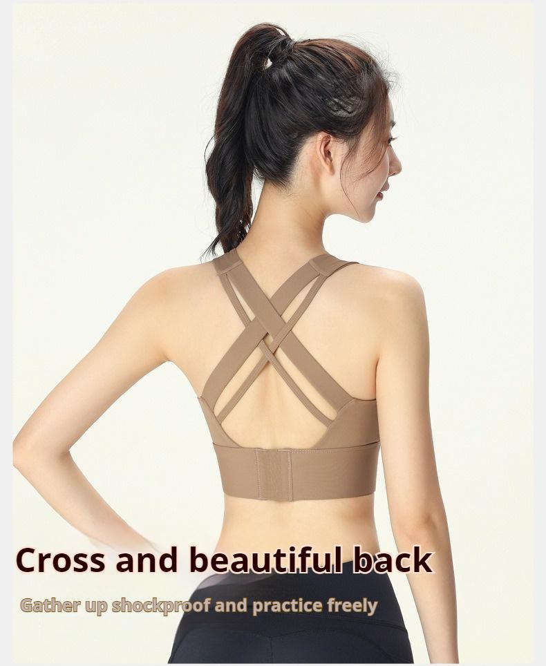 Product Introduction of High-Intensity Sports Bra for Women - Anti-Shock, Moisture-Wicking, Fixed Cups,Stylish Back Design Women's Sports Tank Top 10