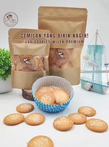 Egg Cookies Wijen Premium – Renyah, Lembut, dan Penuh Cita Rasa