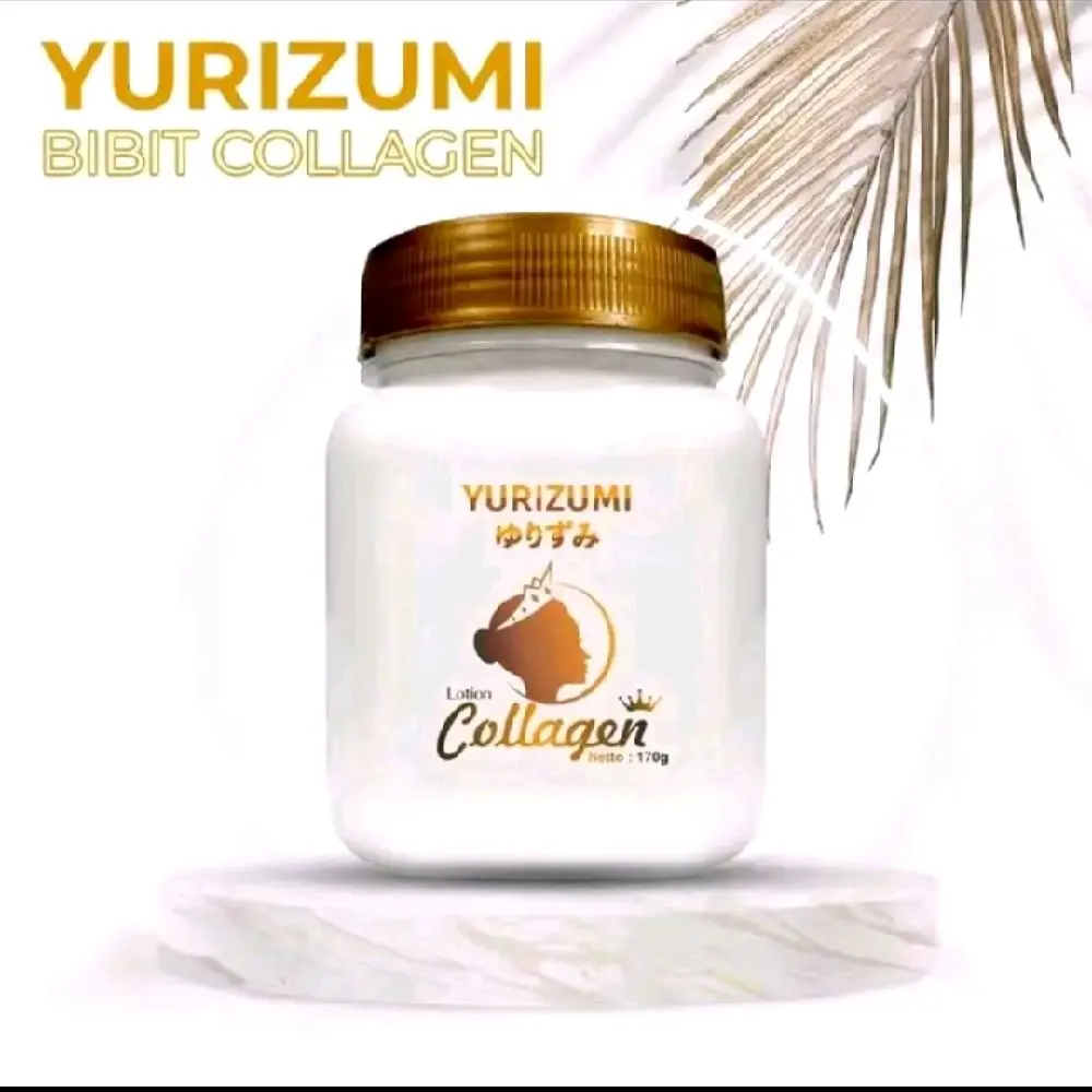 2 pcs Bibit Collagen Hand Body lotion Yurizumi Bpom Ampuh Memutihkan Kulit Badan dan Wajah 3x Lebih Cepat