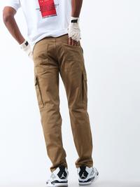 Gambar FOD Celana Panjang Cargo Pria Slimfit Chan Brown 43011F5BW - 34, Brown dari FOD. Kota Bandung 4 Tokopedia