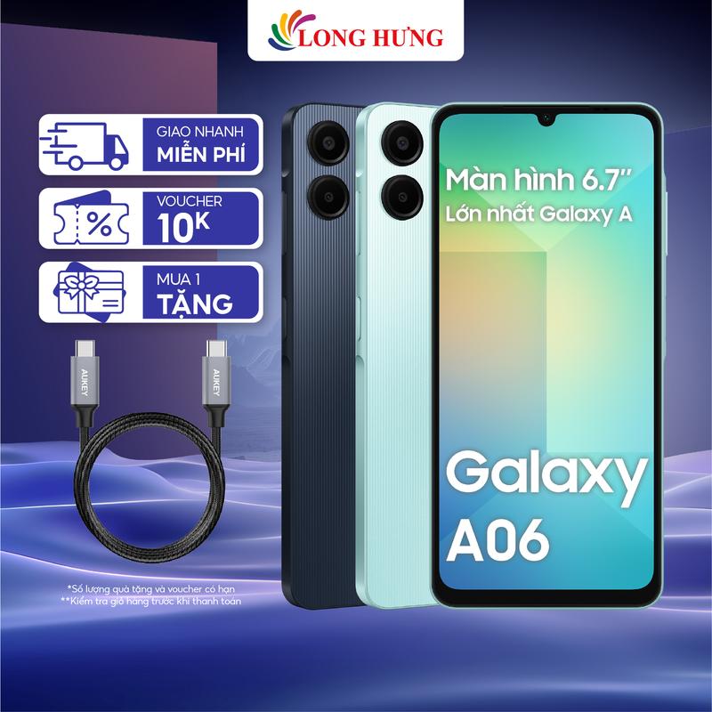 Điện thoại Samsung Galaxy A06 - Hàng chính hãng