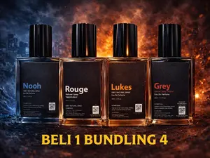 [COMME] BELI 1 DAPAT 4 PARFUM VIRAL TRENDING TAHAN LAMA EAU DE PARFUME BEST SELLER BPOM