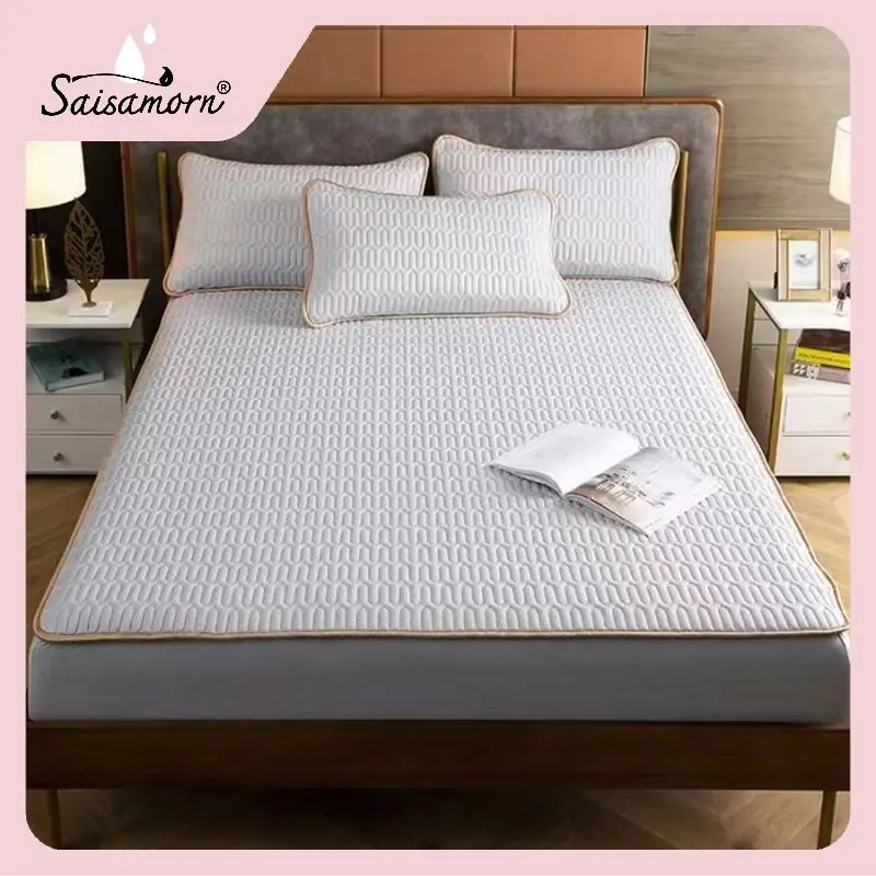 BE08 Sinosiam Saisamorn  three piece set Latex mattress toppers