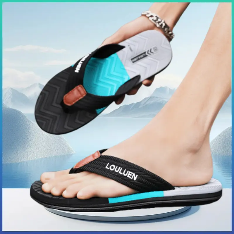 sandal cowok keren sandal jepit pria sandal cowok kece sandal couple sandal pria anti licin sandal pria sandal pria dewasa sepatu pantofel cowok 2