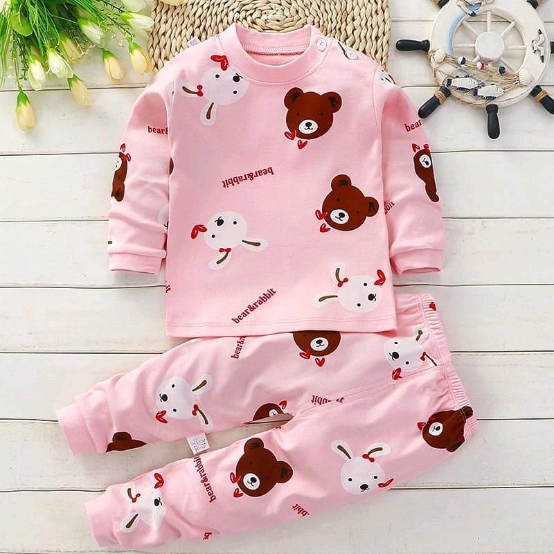 setelan baju anak import atau baju bobo 4