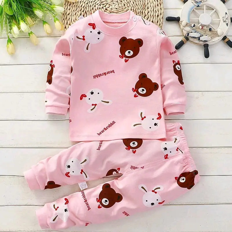 setelan baju anak import atau baju bobo 4