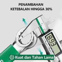 Gambar ISKU Pegangan Plastik Kunci Ring Pas Set Wrench Spanner 8-19mm Kunci Ring Pas Set Wrench - 9mm dari PERKAKASKU.ID TOKOPEDIA Kota Administrasi Jakarta Utara 5 Tokopedia