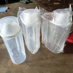 ANGOLA Tempat Deterjen Bubuk  C81-C82 Detergen Dispenser / Wadah Sabun  Serbaguna Biru Penyimpanan Plastik Pink