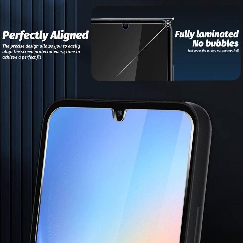 Product Introduction of 2-Pack MAXSHIELD Tempered Glass for Samsung Galaxy A Series (A80 A90 A73 A72 A71 A70 A56 A55 A54 A53 A52s A50S A35 A34 A33 A30S A25 A24 A23 A22 A20S A16 A15 A14 A13 A12 A06 A05S A04S A02S) & S25 24 23 Fe S20 Plus HD Clarity & 9H Screen Protector 13