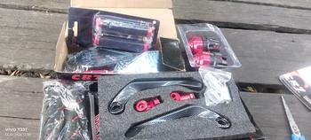 Product Review of Paket 5 Item variasi motor proguard sabit karbon + spion v2 tomok + handgrip domino + karet handle rem + jalu as roda Universal beat mio fino jupiter supra cbr150r nma pcx adv from r**a i**m 0