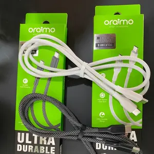 ORAIMO OCD-152CC Braid Data Cable Type-C To Type-C Ultra Durable Fast Charging 3A 60W 1M