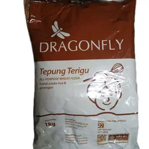 Tepung Terigu DragonFly - Kemasan 1 kg - Bahan pembuatan kue Food Baking