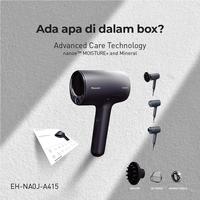 Gambar Panasonic EH-NA0J-A415 Hair Dryer Nanoe Moisture+ - Deep Blue Compact Hairdryer dari Panasonic Indonesia Kota Bekasi 3 Tokopedia