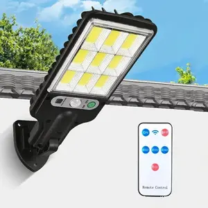 LAMPU TENAGA SURYA 60W OUTDOOR LAMPU JALAN PAGAR DAN TAMAN SOLAR SENSOR STREET LAMP PLUS REMOTE / LAMPU TENAGA MATAHARI SENSOR