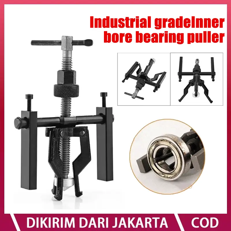 Alat Cabut Bearing Dalam Motor Treker Bearing Puller Pilot Bearing Puller Inner Treker Riku Cabut Bearing Dalam Ukuran 16-38mm