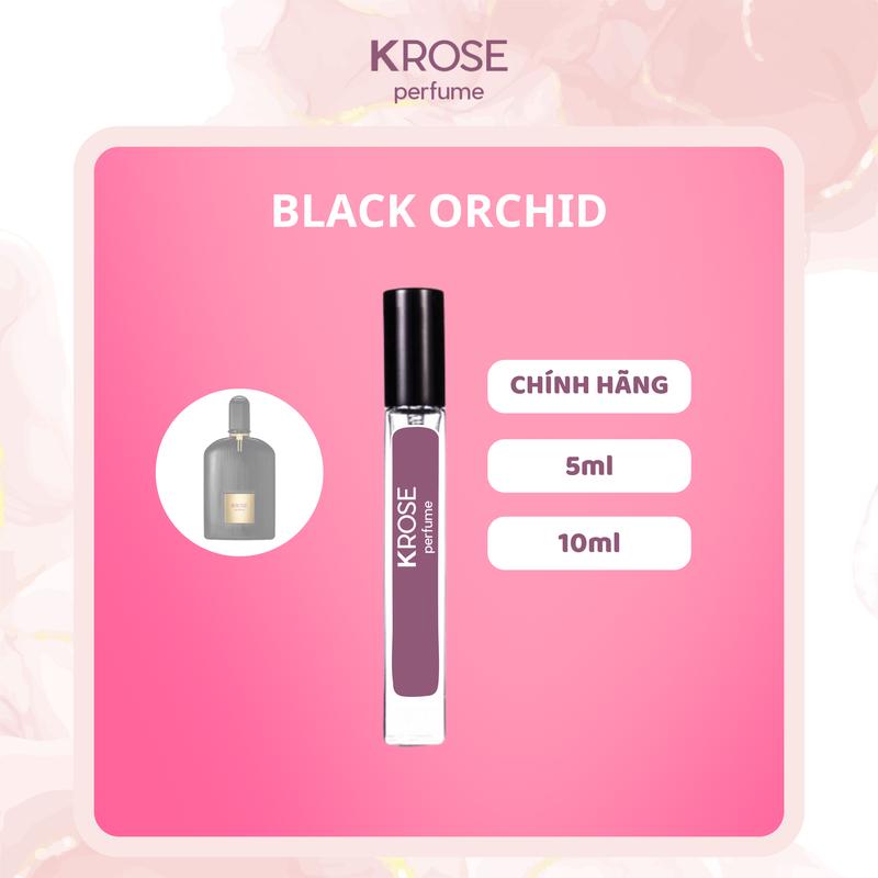 (5,10ml) Nước hoa unisex Black orchid edp, quyến rũ, sang trọng Perfume