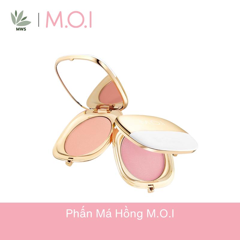 4 tông màu trendy Phấn má hồng M.O.I phiên bản giới hạn tự nhiên chuẩn màu Trang Điểm Chính hãng Mỹ Phẩm má hồng