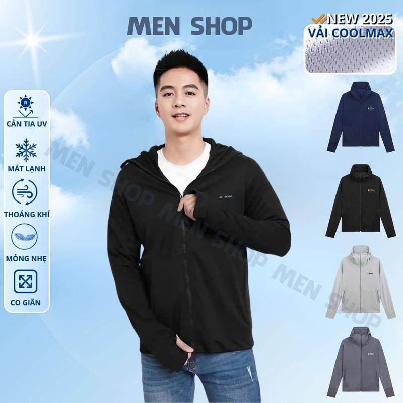 Áo khoác chống nắng nam nữ 2 lớp thông hơi cánh tay phối màu độc đáo BTM, áo khoác chống nắng ngăn tia UV thông hơi thoáng khí  MENSHOP