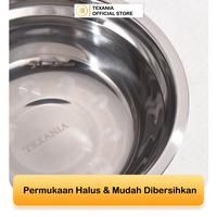 Gambar [EXCLUSIVE KING KEVIN] TEXANIA PAKET Mangkuk dan Piring Stainless Anti Karat Foodgrade Multifungsi Diameter Mangkuk 18cm 6pcs dan Piring Diameter 22cm 6pcs Kitchenware dari Texania house ware store Kota Tangerang 5 Tokopedia