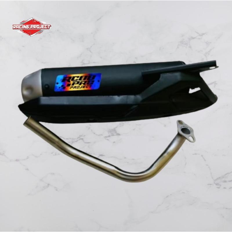 KNALPOT ORIGINAL PRODUK RC88PRO STANDAR RACING BUAT ALL MATIC BEAT / VARIO / MIO / PCX / SCOOPY & DLL 2