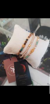 Product Review of Mercury Celestial Ligh Tali Warna Gold | Gemstones Bracelet for Women Aesthetic Samapura Gelang from r**6 0