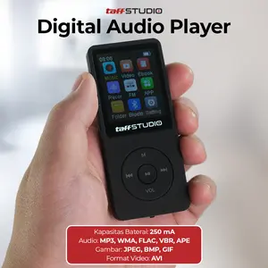 TaffSTUDIO MP3 Digital Audio Player 1.8 Inch - ZY418