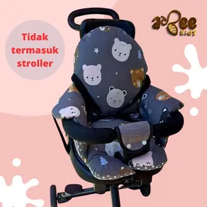 Exclusive Sale Abeekids Alas Stroller Duduk Bayi Segiempat Trike Pad Empuk Pasti Ori