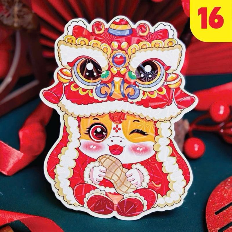 10 CÁI bao lì xì CHIBI 2026 bao lì xì dễ thương
