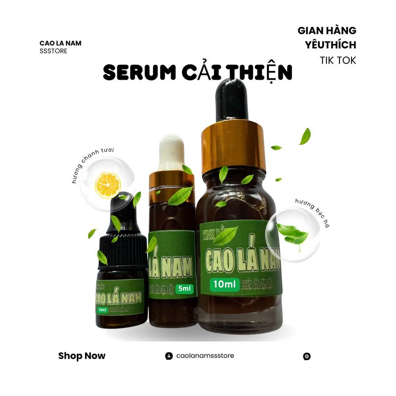   Mở Bán  Cao la nam- Cao lá nam cải thiện da 4 in 1 cao cấp đậm đặc 