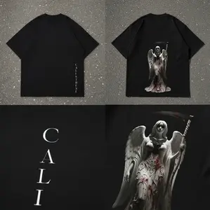 CALISTHENE T-Shirt Premium Katun 24s Relaxed Fit - DARK 01