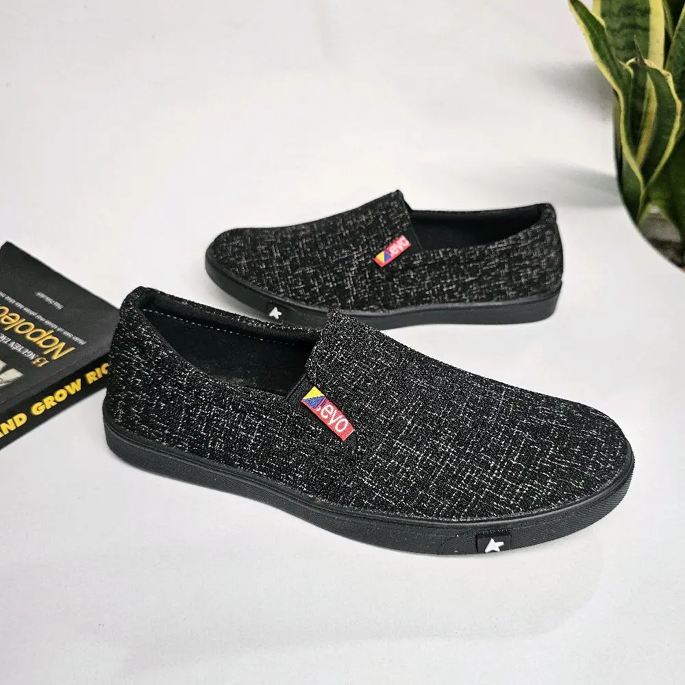 Giày lười vải xước mã 015 - Thương hiệu uy tín - Shoes