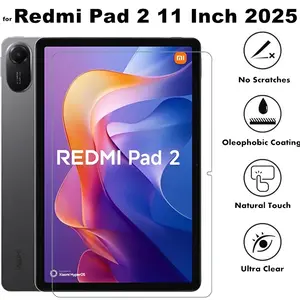 TEMPERED GLASS FOR XIAOMI REDMI PAD 2 9.7 /PAD 2 SE 9.7 /REDMI PAD SE 8.7 /REDMI PAD SE 11.0 /REDMI PAD 2 PRO /REDMI PAD 10.6 /REDMI PAD PRO 12.1 /POCO PAD 12.1 /POCO PAD X1 11.2 /POCO PAD M1 12.1 SCREEN GUARD PROTECTOR TABLET