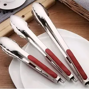 Capitan Stainless Gagang Plastik ,Capitan Makanan Gorengan Tahan Panas Anti Lengket Tersedia 3 Ukuran Silicone Kitchenware