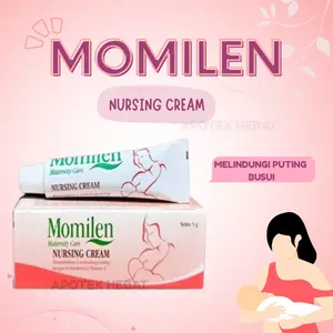 Momilen Nursing Cream 15gr Nipple Cream krim puting susu lecet Salep Luka Puting Busui Ibu Menyusui Puting Pecah Puting Kering Lecet
