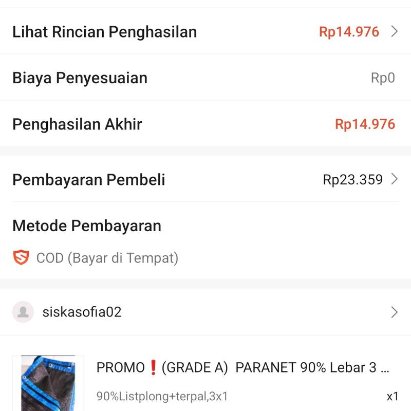 TERPAL A5 HITAM UKURAN 3x3 waterproof dan anti panas matahari 4