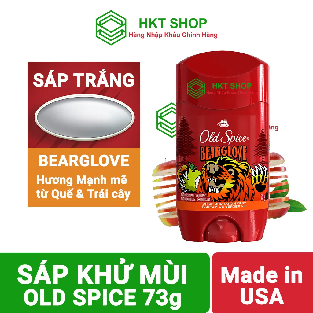 Bearglove 73g Sáp trắng