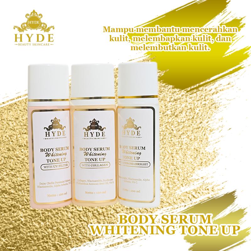1 PCS BODY SERUM WHITENING TONE UP HYDE BEAUTY SKINCARE 0