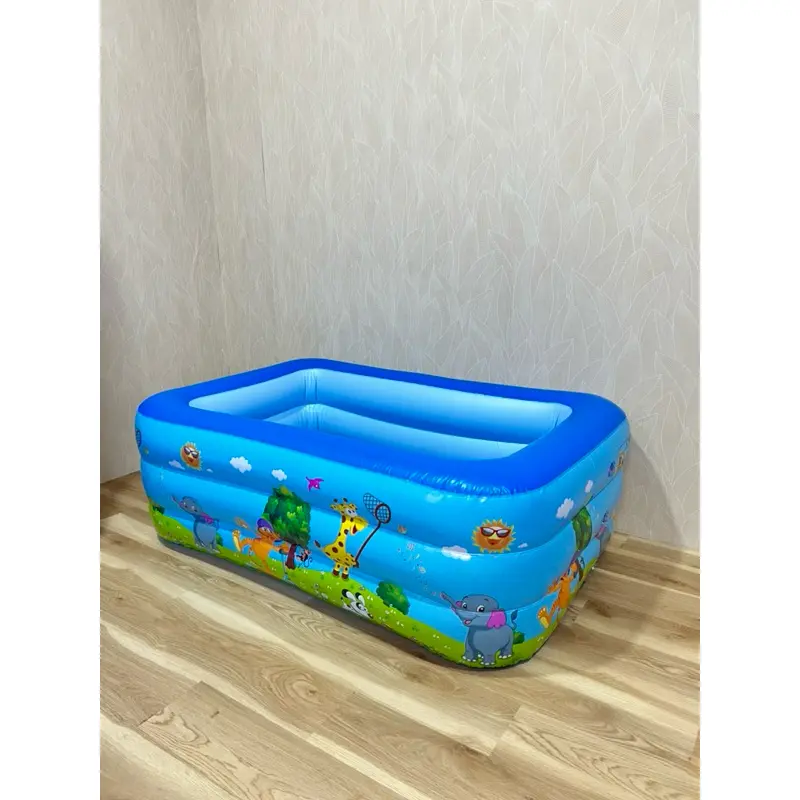 Aquatic kolam renang anak 150cm jumbo - kolam motif - kolam keluarga alas gelembung Plastik