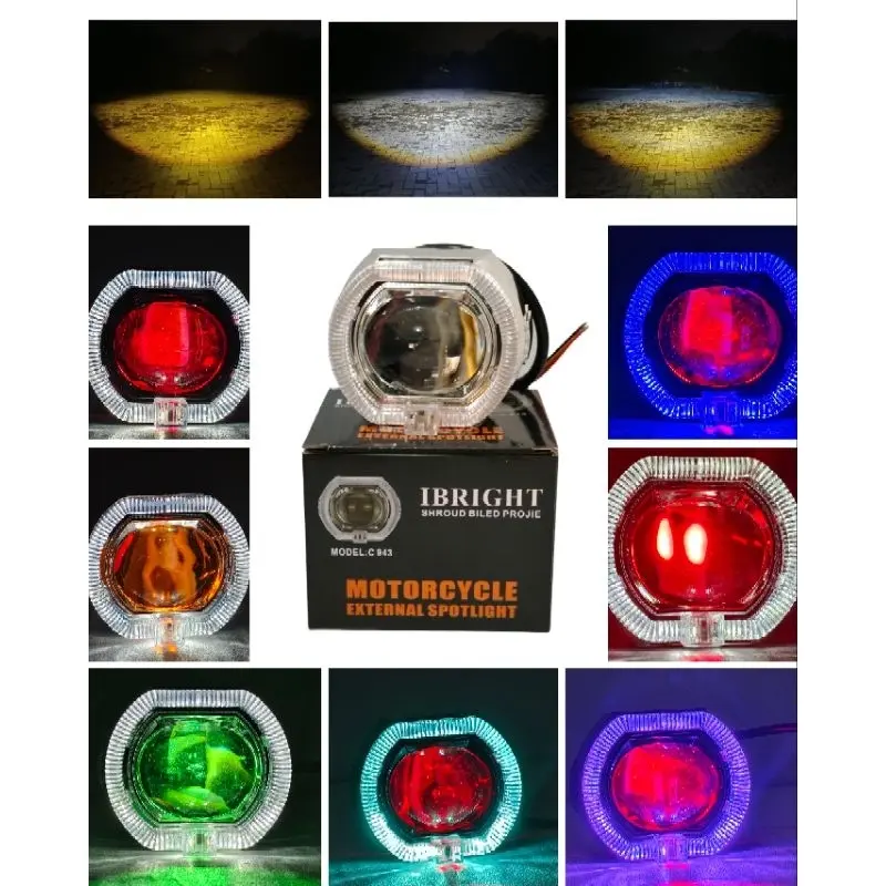 Projie Biled Cut Off mini 2.5 INC D3 Jauh Dekat 30watt Waterproof