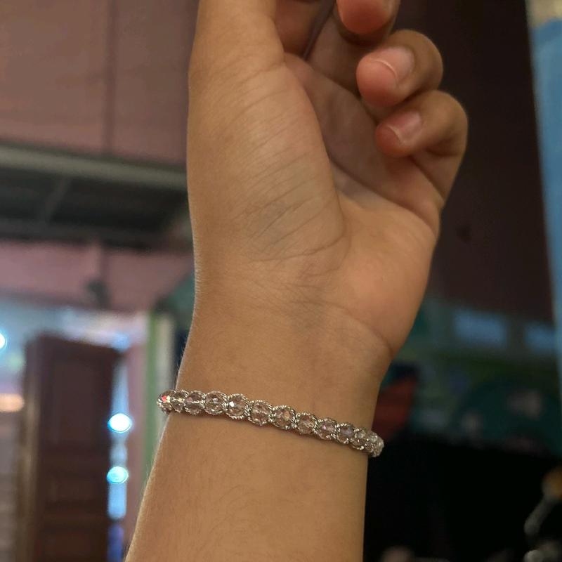 Grape Peach Macrame Bracelet Gelang Tali 3
