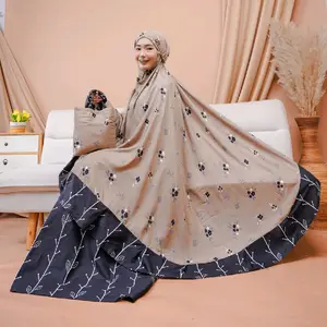 Mukena Dewasa Mukena Jumbo Mukena Della Rayon Murah Motif