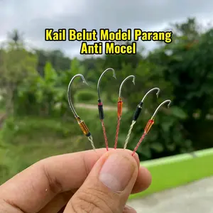 Grosir Urek belut bahan baja, kail belut anti Mocel terlaris, kail sidat anti Mocel bahan baja