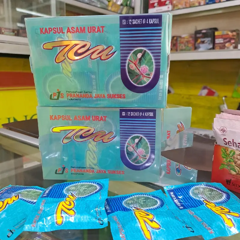 kapsul asam urat tcu 100% original 1