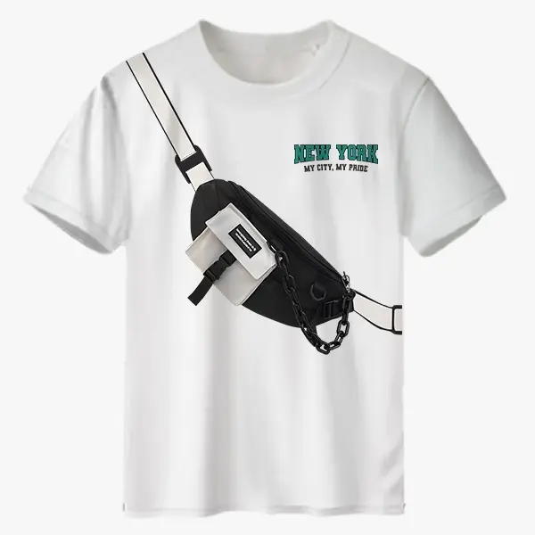 Kaos Kantong Waistbag 3D Couple Keluarga Ayah Ibu Anak Combad 30s 4