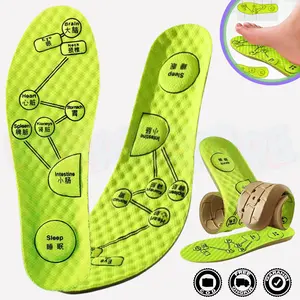 Insole Sepatu Alas Kaki Ortopedi Sol Olahraga Lari Bantalan Lengkungan Orthopedic Breathable Shoe
