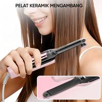Gambar Enchen Woman H10 Catokan Pelurus Rambut Hair Styler Mudah Catokan Keriting 2 in 1 Floating Panel - Merah Muda dari ENCHEN WOMENS CARE Kab. Tangerang 5 Tokopedia