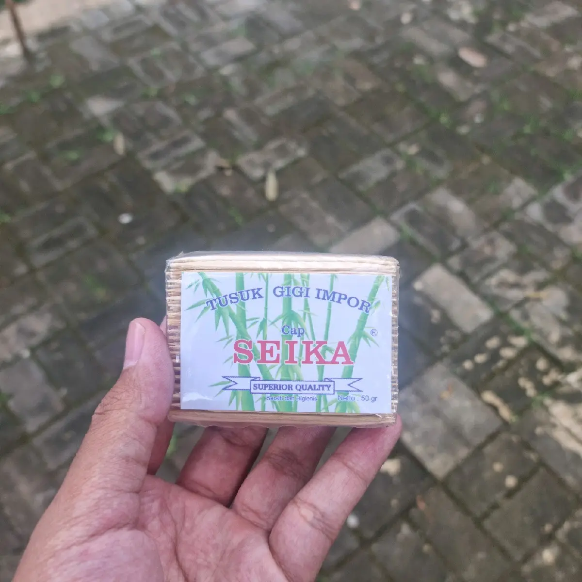 Tusuk gigi impor cap seika